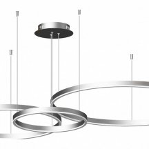 Подвесной светодиодный светильник Kink Light Тор 08223,16P(4000K)