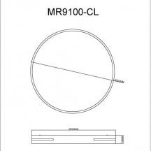 Потолочный светильник Oberon MR9100-CL