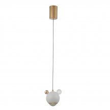 Подвесной светодиодный светильник Crystal Lux Amigo SP Led White