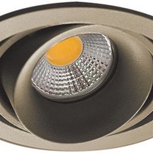Точечный светильник Lumme DL18615/01WW-R Champagne/Black