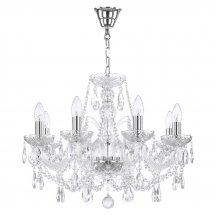 Подвесная люстра Bohemia Ivele Crystal 105 105/8/195 Ni