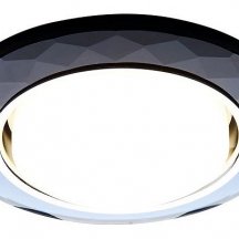 Встраиваемый светильник Ambrella light GX53 Classic G8077 BK