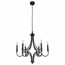 Подвесная люстра Newport DANIELA 3456/С black+gold