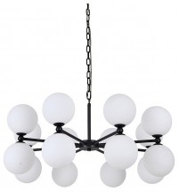 Подвесная люстра Newport INGRID 3840/80 С black+gold