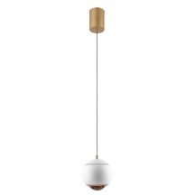 Подвесной светодиодный светильник Crystal Lux Caro SP Led White