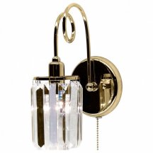 Хрустальный настенный светильник Citilux Синди CL330312 Хрустальный настенный светильник Citilux Синди CL330312