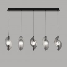 Подвесной светильник DeLight Collection MD24030035 MD24030035-5B black/smoky