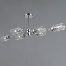 Люстра для гостиной Illumico NAPLES IL0734-6ASQ-25 CR NAPLES