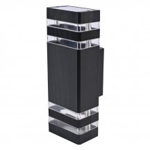 Настенный светильник уличный  UUL-S18A 2x60W/E27 IP65 BLACK
