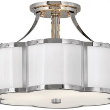 Потолочная люстра Hinkley Chance (Hk) QN-CHANCE-SF-S-PN