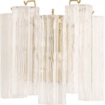 Бра Crystal Lux Rose AP2 Brass