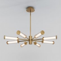 Потолочная люстра Eurosvet Stark 50386 LED латунь