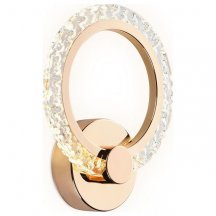 Накладной светильник Ambrella light Original 6 FA419 GD золото 6400K/3000K/4200K 12W 230*190*60