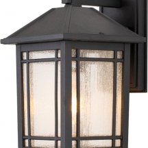 Настенный фонарь Quoizel уличный Cedar Point QZ-CEDAR-POINT-M-BK