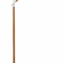 Торшер Mantra Nordica E27 - Black 4920 из хрусталя