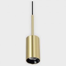 Подвесной светодиодный светильник Italline DL 3038 black/gold из Италии