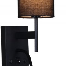 Бра Reluce 86210-9.2-001KT LED3W+E14 BK