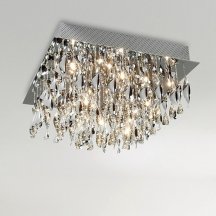Люстра для натяжных потолков Illuminati Arbor MX4506-28C Clear