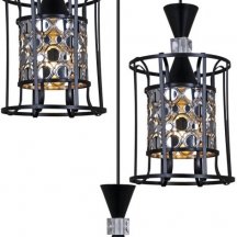 Подвесной светильник  05362-0.9-03 BK+CH