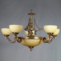 Подвесная люстра в гостиную Ambiente by Brizzi  02166/5 AB