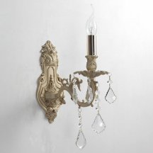 Классический настенный светильник Lucia Tucci Barletta Barletta W122.1 Cream White