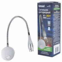 Бра (UL-00004241) Uniel ULT-F22-3W/4000K IP20 Silver (Китай)