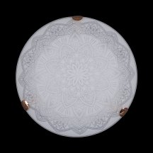 Настенно-потолочный светильник Sneha Индия мат (300) НПБ 01-2х60-001