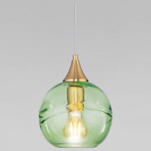 Подвесной светильник Eurosvet Lotus 50221/1 зеленый