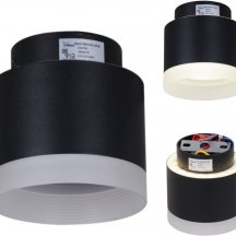 Точечный светильник Reluce 53004-9.5-001IL GX53+LED3W BK