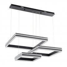 Подвесной светильник LED4U 8596-500-400-300 BK