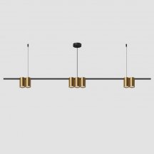 Подвесной светильник Denkirs Orbit DK4063-BK+SG