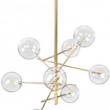 Потолочная люстра DeLight Collection Globe Mobile 9307P-8A gold