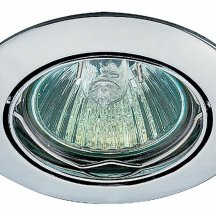 Точечный светильник с хрусталем Novotech Crown 369101