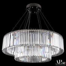 Подвесная люстра APL LED Sicilia SH09.93.2D.A.Ni.4000