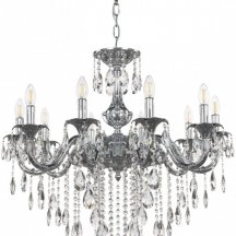 Подвесная люстра Bohemia Ivele Crystal AL7901 AL79101/10/250 B Ni