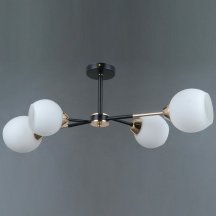 Потолочная люстра Illumico IL0715-4CSQ-24 BK GD LIBRA
