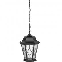 Уличный светильник подвесной Oasis Light ASTORIA 2M 91405M cover Bl ромб