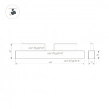 Трековый светильник Arlight 033619