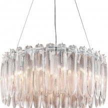 Подвесная люстра DeLight Collection Piuma MD22027002-D65 chrome