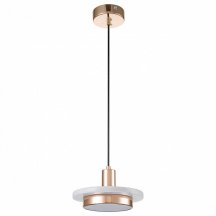 Подвесной светильник Escada 10260/1 LED*12W Gold/White marble