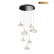 Подвесной светильник Modelux MODESTYLE MS.2326.7 BK