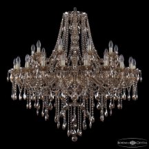 Элитная люстра Bohemia Ivele Crystal 1415 1415/20+10/400 G M721