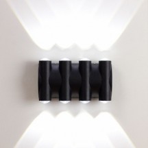 Накладной светильник AM-Group AM359 AM359-8X1W BK 4000K