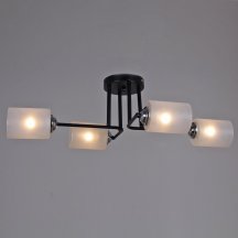 Потолочная люстра  70187-0.3-04 BK+CR