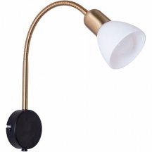 Классический настенный светильник Arte Lamp Falena A3116AP-1BK