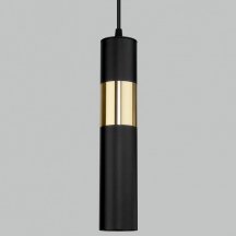 Подвесной светильник на кухню Eurosvet Viero 50097/1 черный/золото