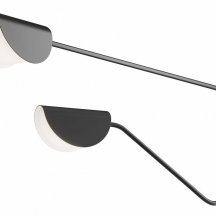 Настенный светильник с выключателем Maytoni Mollis MOD126WL-02B