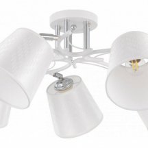 Потолочная люстра Napoli-0806 330806/5 WT+CR