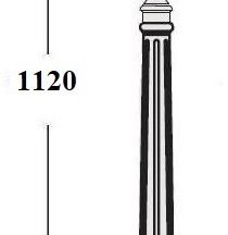 Наземный фонарь Oasis Light VERONA 86207 Gb
