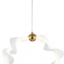 Подвесной светодиодный светильник Indigo Tornado 11044/1PL Brass V000082L